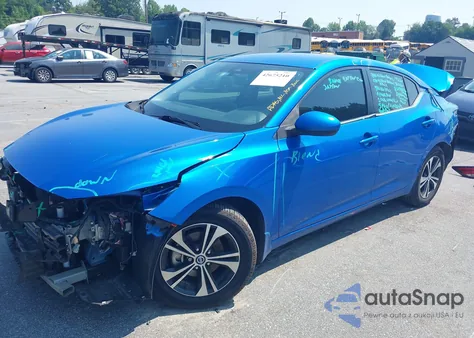 2021 Nissan Sentra Sv Xtronic Cvt from USA, damaged, VIN 3N1AB8CV9MY313308